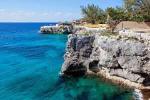 cliffs in negril, jamaica